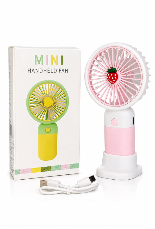 Handheld Fan - Fruit Theme